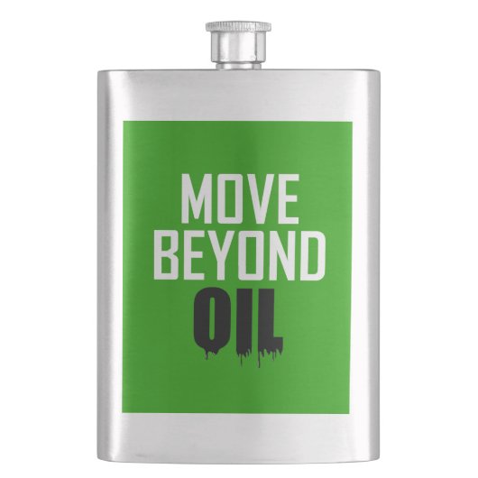 Verplaatsen boven olie heupfles (Voorkant)