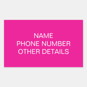 Verplaatsen College Storage Box Label