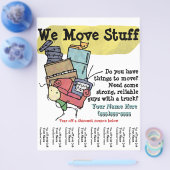 Verplaatsen. Junk Hauler. Reclamebrochure Flyer (Enkel)