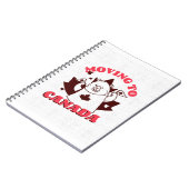 Verplaatsen naar Canada Notitieboek (Linkerzijde)