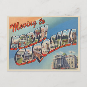 Verplaatsen naar North Carolina  adreswijziging Aankondigingskaart