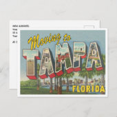 Verplaatsen naar Tampa Florida adreswijziging Briefkaart (Voorkant / Achterkant)