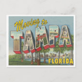 Verplaatsen naar Tampa Florida adreswijziging Briefkaart (Voorkant)