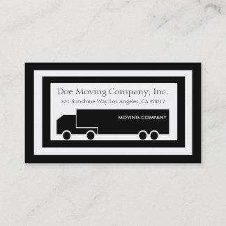 Verplaatsen/overs/Trucking Company White Paper Visitekaartje