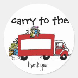 Verplaatsen van dag labels voor dozen