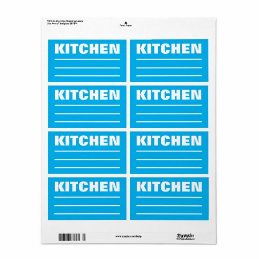 Verplaatsen van pakjes voor het organiseren van la etiket (Full Sheet)