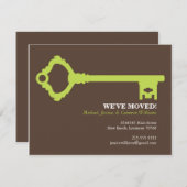 Verplaatsende aankondiging (Voorkant / Achterkant)