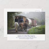 Verplaatsende aankondiging (Voorkant / Achterkant)