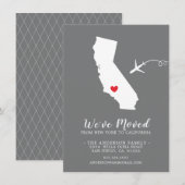 Verplaatsende aankondiging | Deelstaat Californië (Voorkant / Achterkant)