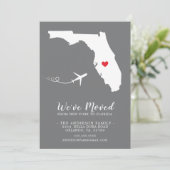 Verplaatsende aankondiging | Deelstaat Florida (Staand voorkant)