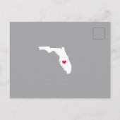 Verplaatsende aankondiging | Kaart State Florida P (Achterkant)