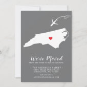 Verplaatsende aankondiging | NOORD CAROLINA (Voorkant)