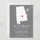 Verplaatsende aankondiging | Staat ALABAMA (Voorkant)