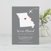 Verplaatsende aankondiging | Staat MISSOURI (Staand voorkant)