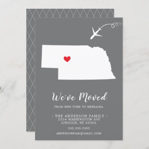 Verplaatsende aankondiging   Staat NEBRASKA