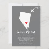 Verplaatsende aankondiging | Staat NEVADA (Voorkant)