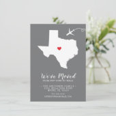 Verplaatsende aankondiging | Staatssteun TEXAS (Staand voorkant)