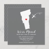 Verplaatsende aankondiging | State VERMONT (Voorkant / Achterkant)