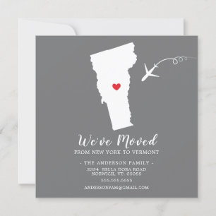 Verplaatsende aankondiging   State VERMONT