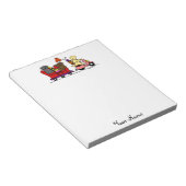 Verplaatsende labradors notitieblok (Schuin)