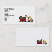 Verplaatsende labradors visitekaartje (Voorkant / Achterkant)