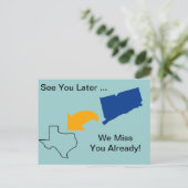 Verplaatsende Uitnodigingen (Staand voorkant)