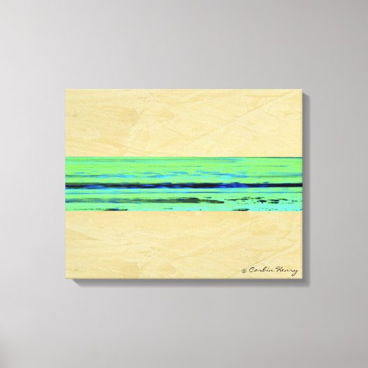 Verplaatsing 001 canvas afdruk (Voorkant)