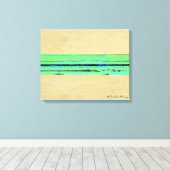 Verplaatsing 001 canvas afdruk (Insitu (Houten vloer))