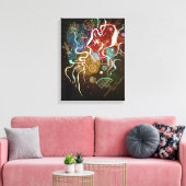 Verplaatsing | Kandinsky | Canvas Afdruk (Insitu (Woonkamer))