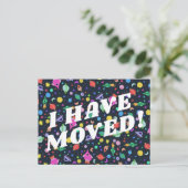 VERPLAATSING kleurrijke ruimte Universe UFO Briefkaart (Staand voorkant)