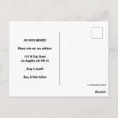 VERPLAATSING kleurrijke ruimte Universe UFO Briefkaart (Achterkant)