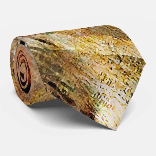 Verplaatsingen van Abstracte Mannen op aarde Stropdas (Opgerold)