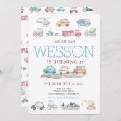 Verplaatsingsdag uitnodiging (Voorkant / Achterkant)