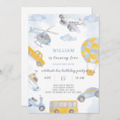 Verplaatsingsdag uitnodiging (Voorkant / Achterkant)