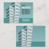 Verplaatst Visitekaartje (Voorkant / Achterkant)