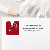 Verpleegadres labels (Insitu)