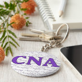 Verpleegassistent-Sleutelhanger Sleutelhanger (Zijkant)