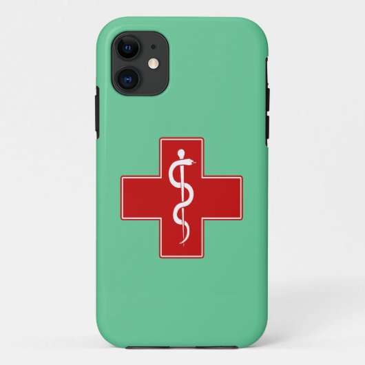 Verpleegcentrum van Asclepius Case-Mate iPhone Case (Achterkant)
