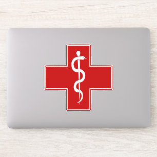 Verpleegcentrum van Asclepius Sticker