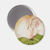 Verpleegende peutermagneet magneet (Voorkant / Achterkant)