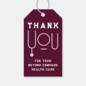 Verpleegkunde Cadeaulabel (Voorkant)