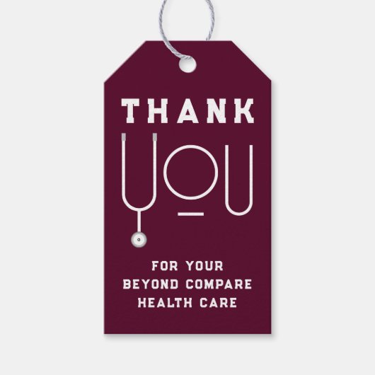 Verpleegkunde Cadeaulabel (Voorkant)