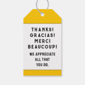 Verpleegkunde Cadeaulabel (Achterkant)