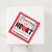 Verpleegkunde is een geschenk voor het maken van e bedankjes labels (In situ)