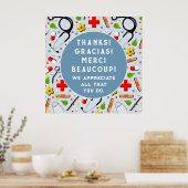 Verpleegkunde Poster (Keuken)