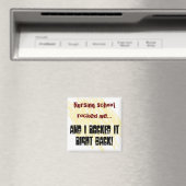 Verpleegkunde school Ik schudde het magneet (Insitu (Vaatwasser))