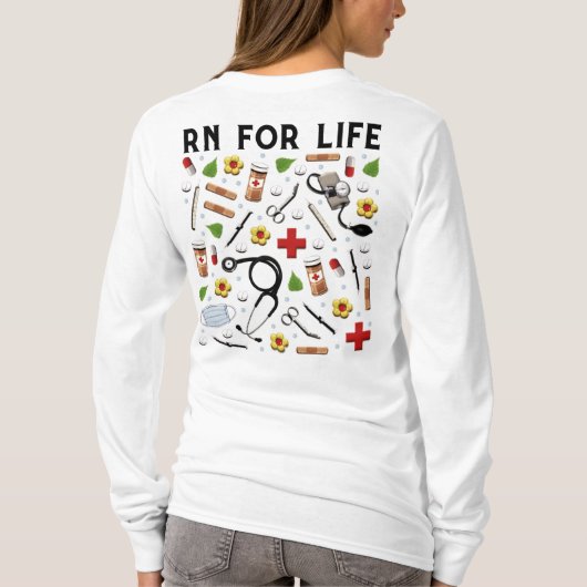 Verpleegkunde T-shirt (Achterkant)