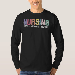 Verpleegkunde Ziekenhuisliefde Inspire Healthcar T-shirt