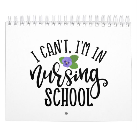 Verpleegkundeontwerp dat ik niet in de verpleegsch kalender (Hoes)