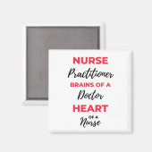 Verpleegkunderbreinen van een arts 2 magneet (Voorkant / Achterkant)